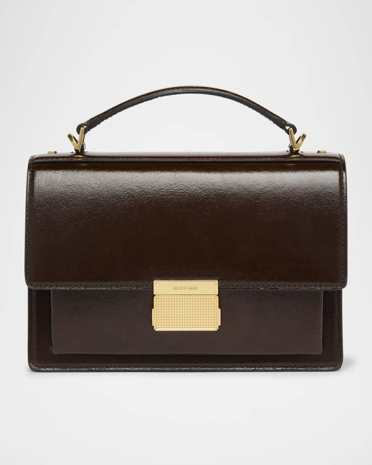 Venezia Flap Leather Crossbody Bag by GOLDEN GOOSE Venezia Flap Leather Crossbody Bag by GOLDEN GOOSE