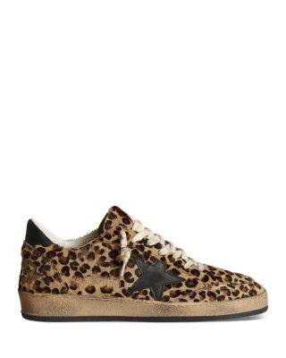 Women's Ballstar Calf Hair Sneakers by GOLDEN GOOSE