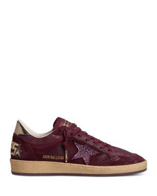 Women's Ballstar Suede Sneakers by GOLDEN GOOSE