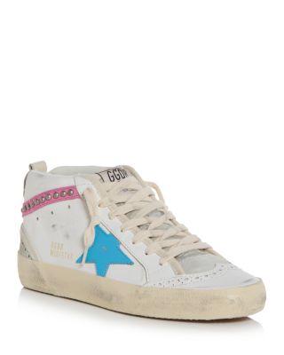 Women's Mid Star Mid Top Sneakers by GOLDEN GOOSE