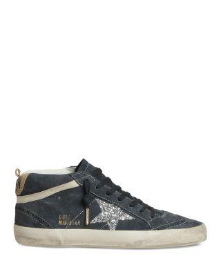 Women's Mid Star Suede Sneakers by GOLDEN GOOSE