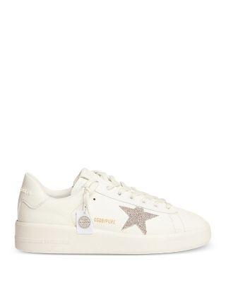 Women's Pure Star Lace Up Sneakers by GOLDEN GOOSE