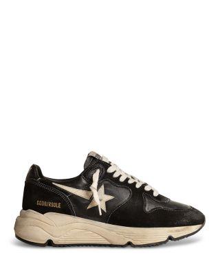 Women's Running Sole Lace Up Sneakers by GOLDEN GOOSE