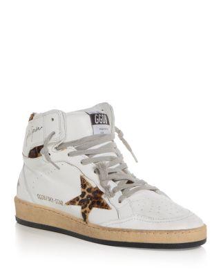 Women's Sky Star High Top Sneakers by GOLDEN GOOSE