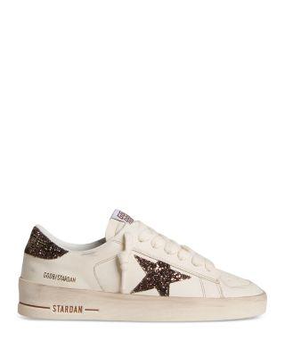 Women's Stardan Leather Sneakers by GOLDEN GOOSE