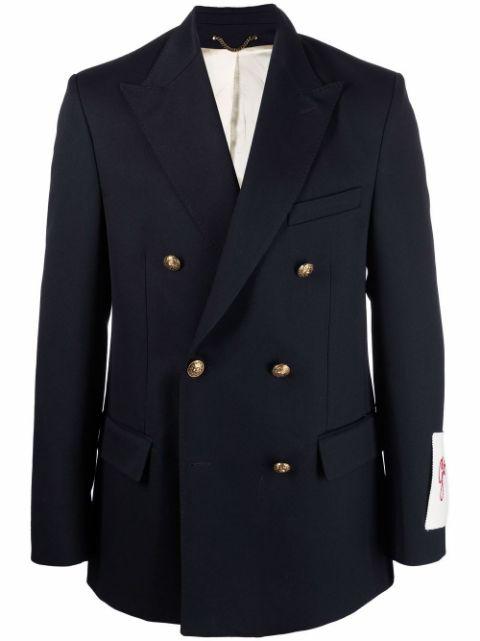 double-breasted blazer by GOLDEN GOOSE