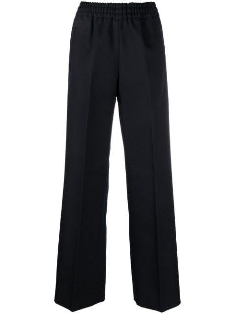 elasticated high-waist trousers by GOLDEN GOOSE