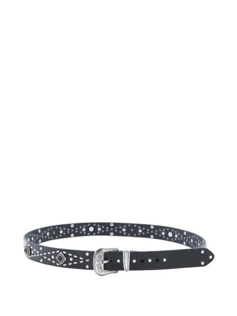 embellished-buckle belt by GOLDEN GOOSE
