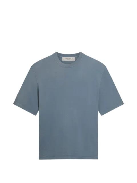 embroidered logo T-shirt by GOLDEN GOOSE