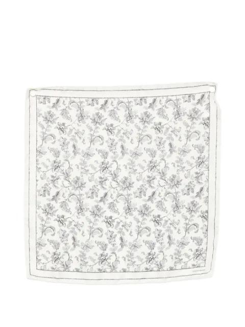 floral-print scarf by GOLDEN GOOSE