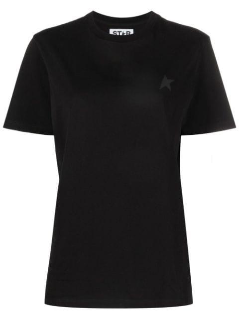 logo-embroidered short-sleeved T-shirt by GOLDEN GOOSE