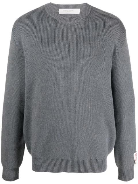 logo-patch sweatshirt by GOLDEN GOOSE