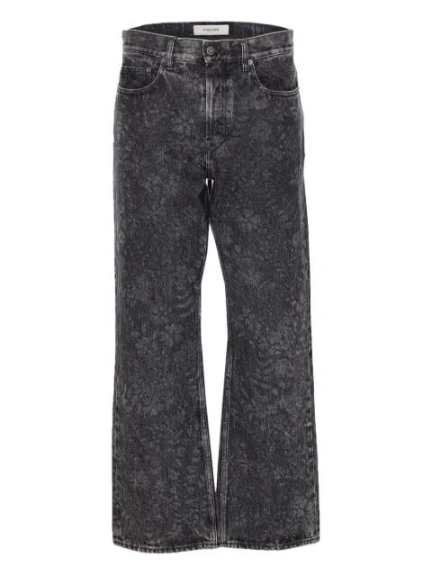 marble-effect jeans by GOLDEN GOOSE