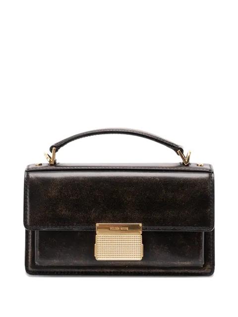 mini Venezia gold-lock tote bag by GOLDEN GOOSE