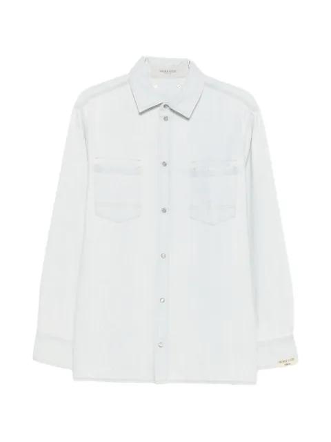 patch-pocket shirt by GOLDEN GOOSE