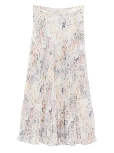sequin-embellished pleated skirt by GOLDEN GOOSE