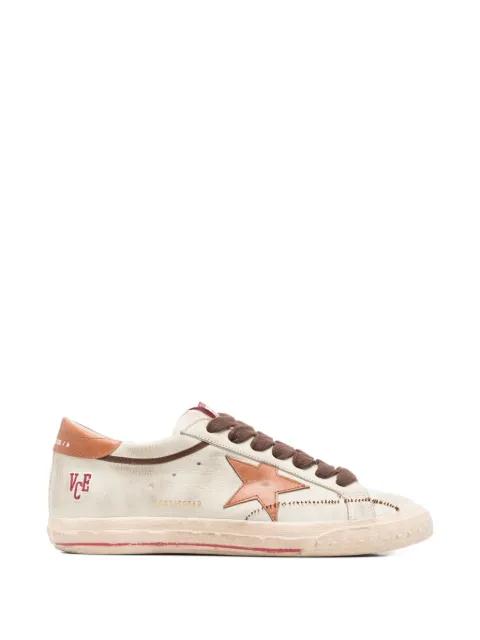 star-applique leather sneakers by GOLDEN GOOSE