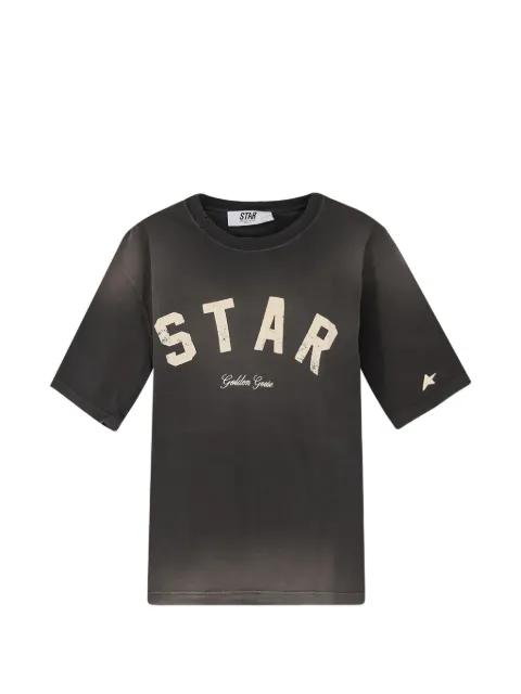 star-graphic T-shirt by GOLDEN GOOSE