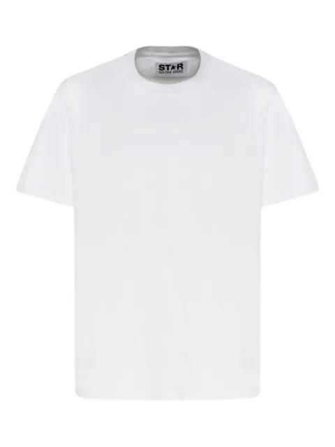 star-print cotton T-shirt by GOLDEN GOOSE