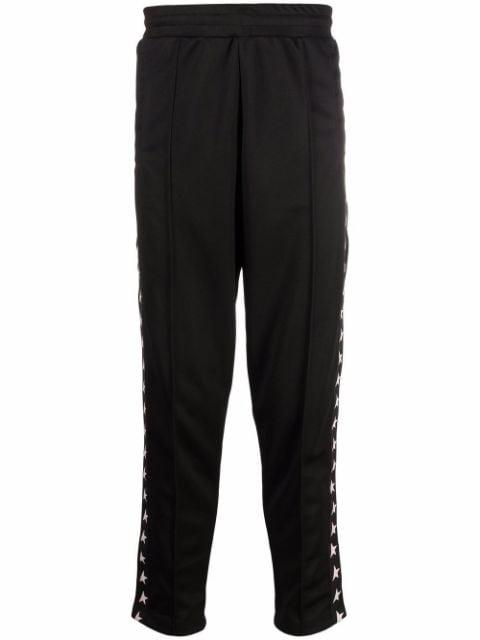 star-print track pants by GOLDEN GOOSE