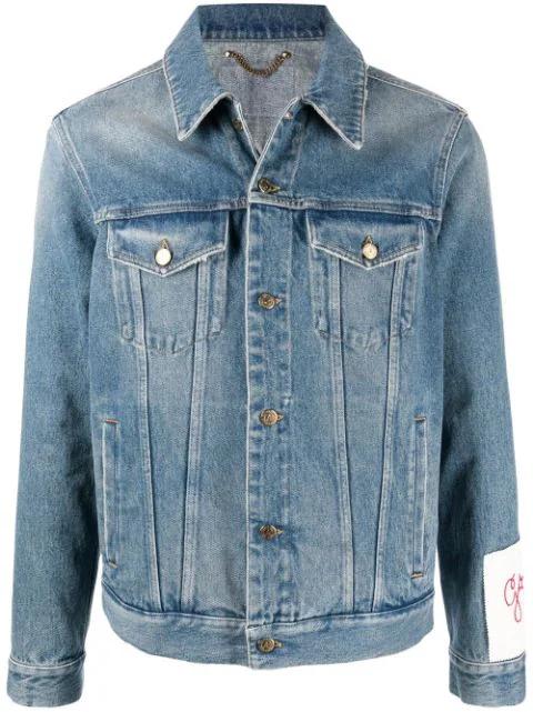 stonewashed denim jacket by GOLDEN GOOSE
