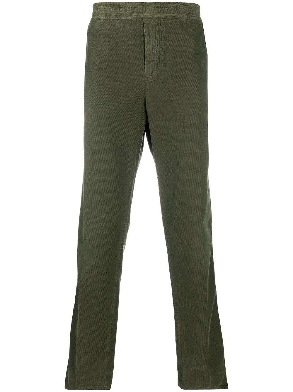 straight-leg corduroy trousers by GOLDEN GOOSE
