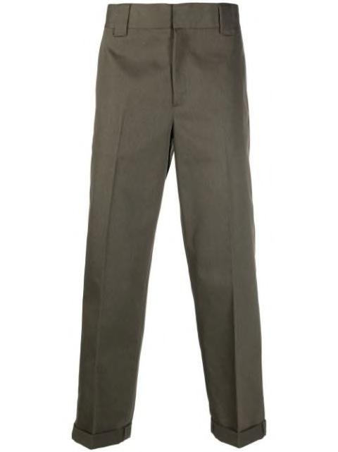 straight-leg cropped trousers by GOLDEN GOOSE