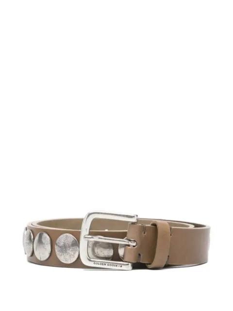 stud-embellished belt by GOLDEN GOOSE