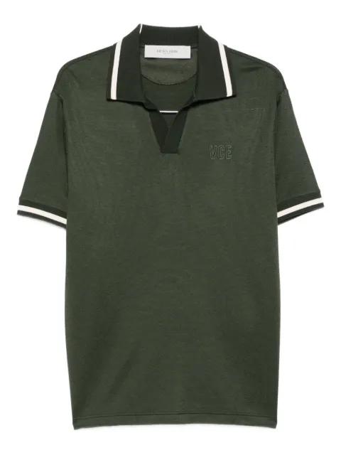 tipped-collar polo shirt by GOLDEN GOOSE