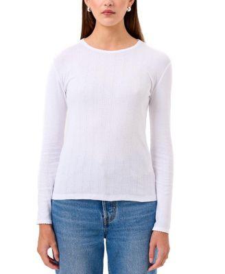 Blaire Pointelle Top by GOLDIE LEWINTER