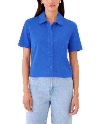 Luxe Life Button-Down Top by GOLDIE LEWINTER