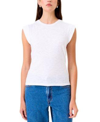 Signature Slub Cap Sleeve Tee by GOLDIE LEWINTER