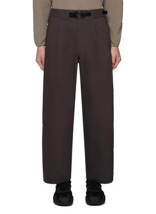 Buckle Straight Leg Pants by GOLDWIN