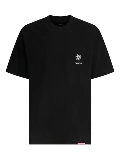 OAMC logo-print cotton T-shirt by GOLDWIN