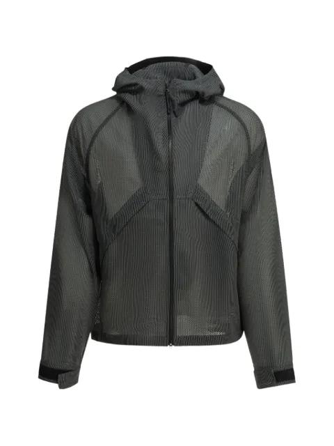Tonalith Mesh hoodied coat by GOLDWIN