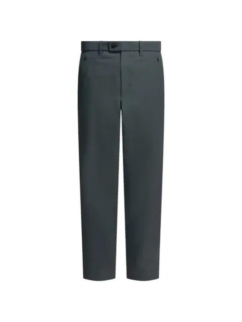 belt-loops straight-leg trousers by GOLDWIN