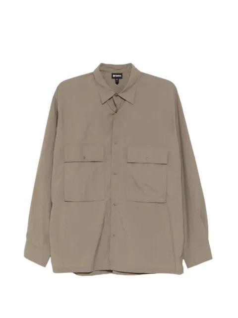 classic-collar long-sleeve shirt by GOLDWIN