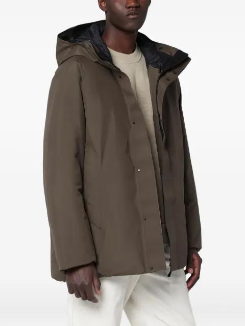 hoodied down jacket by GOLDWIN