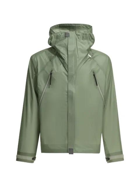 hoodied zip-up coat by GOLDWIN