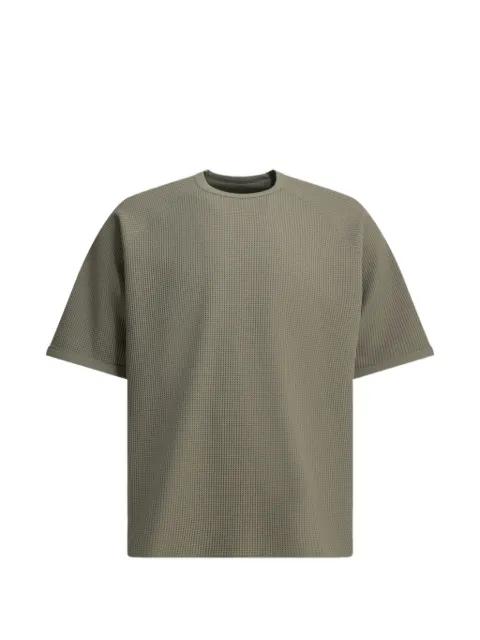 waffle-knit T-shirt by GOLDWIN