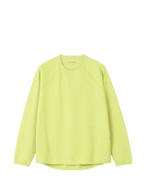 waffle-knit raglan-sleeve T-shirt by GOLDWIN