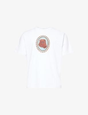 Dog Graphic-Print Short-Sleeve Cotton-Jersey T-Shirt by GOLF LE FLEUR