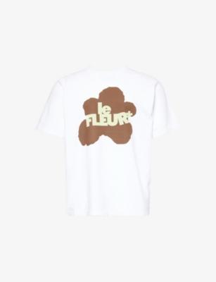 Fleur Logo Short-Sleeve Cotton-Jersey T-Shirt by GOLF LE FLEUR