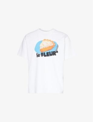Graphic-print short-sleeve cotton-jersey T-shirt by GOLF LE FLEUR