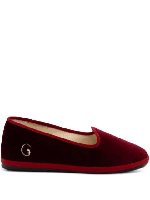 Dogale logo-detail slippers by GONDOLINA