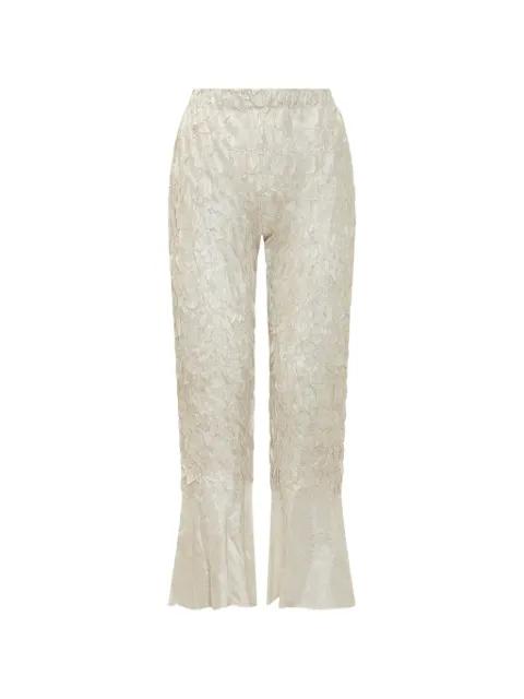 GD229 pleated trousers by GONGDID DESIGN