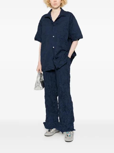 crinkled shirt by GONGDID DESIGN
