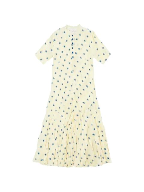 floral dress by GONGDID DESIGN
