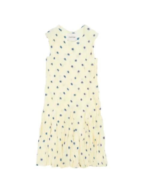 floral midi dress by GONGDID DESIGN