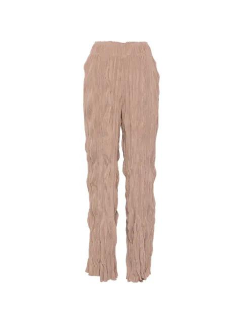 pleated trousers by GONGDID DESIGN
